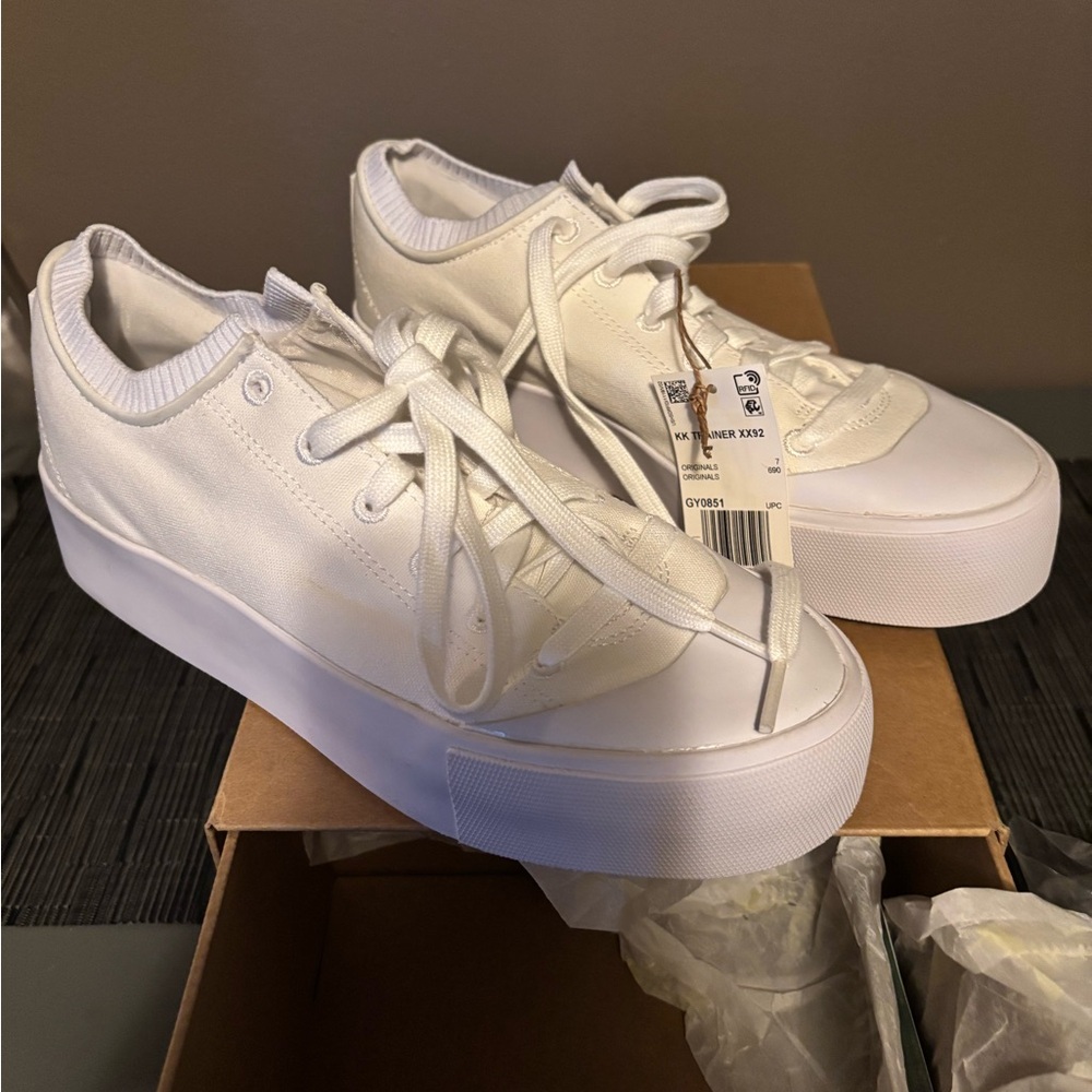 Adidas Karlie Kloss Brown Shoe Box